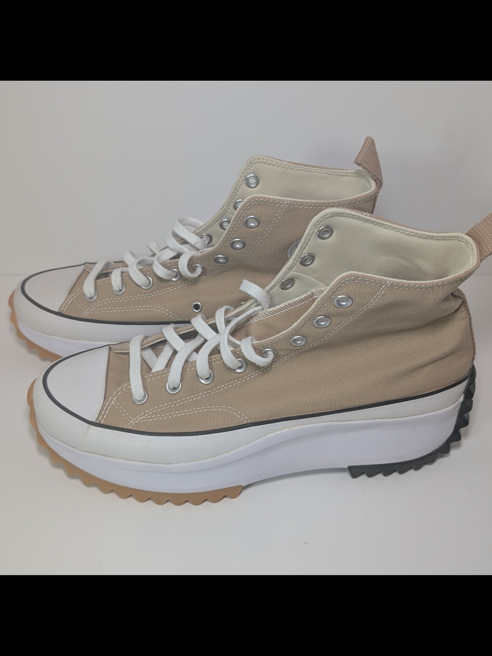 Converse Run Star Hike Platform High Hemp Men 12 Womens 13.5 172727C